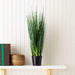 24" IFR PVC Extra Full Grass Artificial Plant w/Pot -Green - TN170524