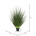 48" IFR PVC Extra Full Grass Artificial Plant w/Pot -Green - TN170548