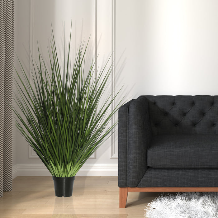 60" IFR PVC Extra Full Grasss Artificial Plant w/Pot -Green - TN170560