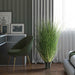60" IFR PVC Curled Grasss Artificial Plant w/Pot -Green - TN170660