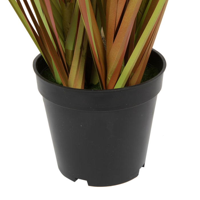 36" IFR PVC Mixed Grass Artificial Plant w/Pot -2 Tone Brown - TN170836