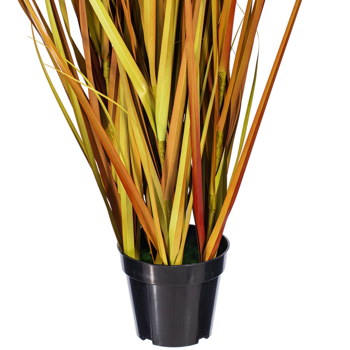 60" IFR PVC Mixed Grass Artificial Plant w/Pot -2 Tone Brown - TN170860