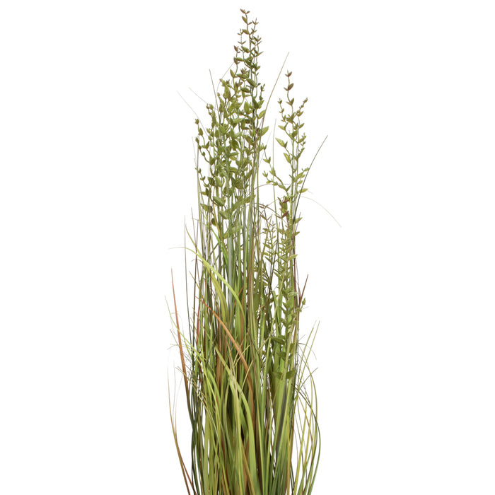 36" IFR PVC Mixed Grass Artificial Plant w/Pot -Green/Brown - TN171036