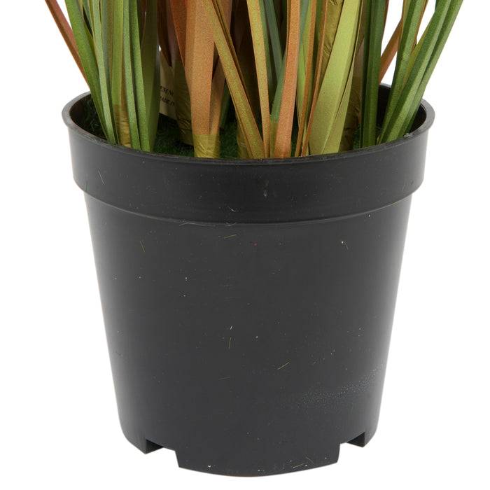 36" IFR PVC Mixed Grass Artificial Plant w/Pot -Green/Brown - TN171036