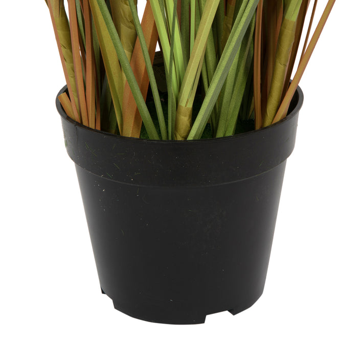 48" IFR PVC Mixed Grass Artificial Plant w/Pot -Green/Brown - TN171048