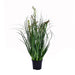 24" IFR PVC Sheep's Grass Artificial Plant w/Pot -Green - TN171224