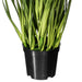 24" IFR PVC Sheep's Grass Artificial Plant w/Pot -Green - TN171224