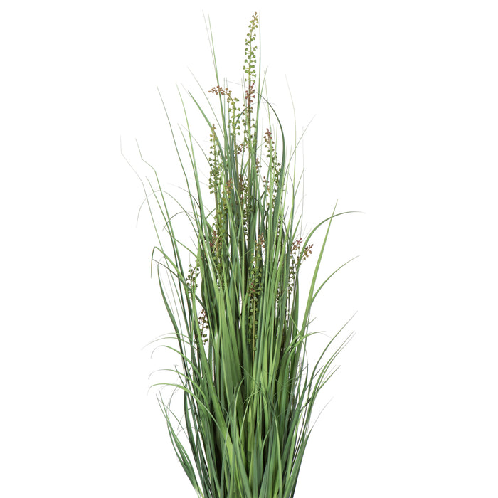 48" IFR PVC Sheep's Grass Artificial Plant w/Pot -Green - TN171248