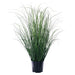 2' Outdoor UV-Resistant Artificial Tufted Hair Grass Plant w/Pot -Green (Pack of 2) - TN250124UV