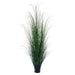 5' Outdoor UV-Resistant Artificial Tufted Hair Grass Plant w/Pot -Green - TN250160UV