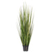 3' Outdoor UV-Resistant Artificial Evergold Grass Plant w/Pot -Green/Cream (Pack of 2) - TN251136UV