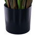 24" Flax Grass Artificial Plant w/Pot -Green/Burgundy - TN251924