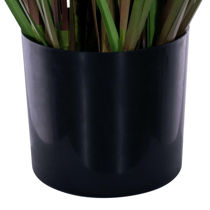 36" Flax Grass Artificial Plant w/Pot -Green/Burgundy - TN251936