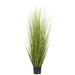 60" Flax Grasss Artificial Plant w/Pot -Green/Burgundy - TN251960