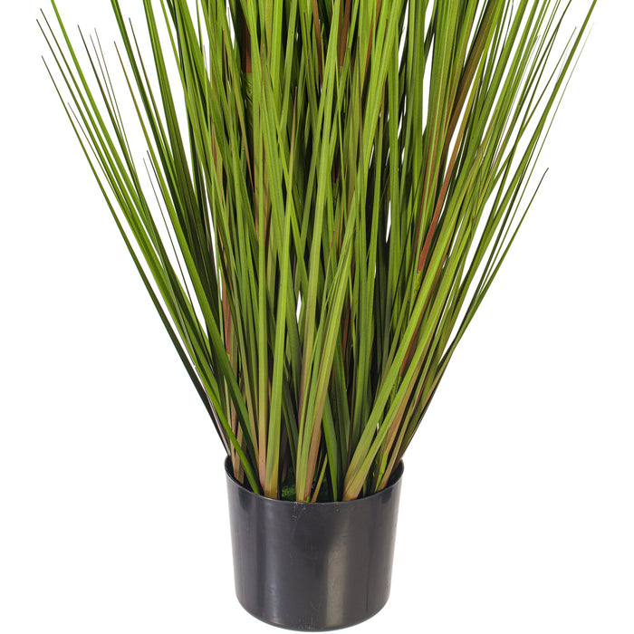 60" Flax Grasss Artificial Plant w/Pot -Green/Burgundy - TN251960
