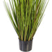 60" Flax Grasss Artificial Plant w/Pot -Green/Burgundy - TN251960
