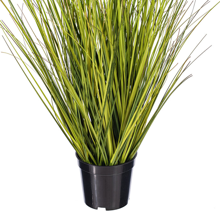 24" Switchgrass Artificial Plant w/Pot -Green/Brown - TN252324