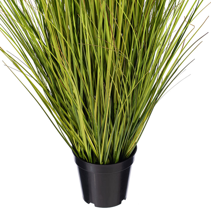 36" Switchgrass Artificial Plant w/Pot -Green/Brown - TN252336