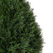 24" Outdoor UV-Resistant Artificial Cedar Teardrop-Shaped Topiary w/Pot -Green - TP171624