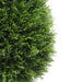 24" Outdoor UV-Resistant Artificial Cedar Teardrop-Shaped Topiary w/Pot -Green - TP171624