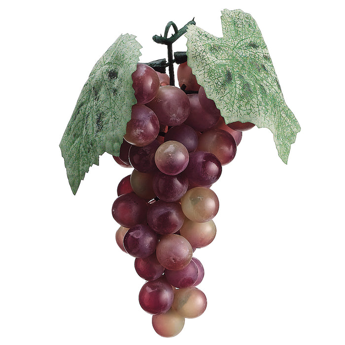 7" Artificial Round Grape Bunch -Rose/Green (pack of 12) - UPG552-RO/GR