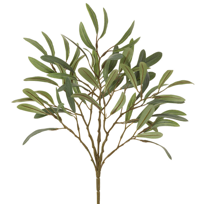 15" Artificial Olive Leaf Plant -Green (Pack of 12) - VBO748-GR