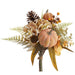 12.5" Hydrangea, Pumpkin & Pinecone Silk Flower Bouquet -Fall (Pack of 6) - VBP292-FA