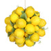 10" Lemon Ball-Shaped Artificial Topiary -Yellow (pack of 3) - VFL149-YE