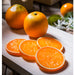 3" Artificial Bagged Orange Slices -Orange (pack of 24) - VPO131-OR