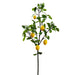 48" Flowering Artificial Lemon Branch Stem -Yellow (pack of 4) - VSL045-YE
