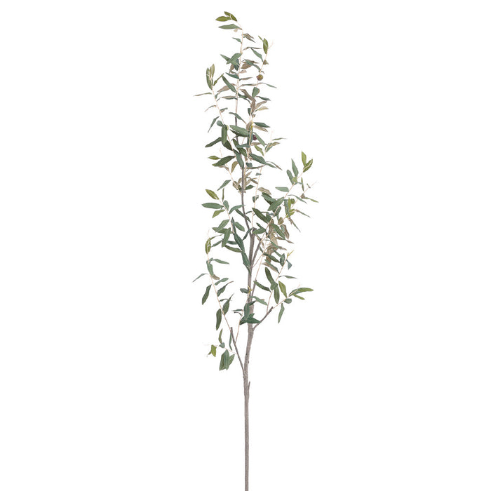 68" Olive Leaf Silk Stem Branch -Green (Pack of 6) - VSO249-GR