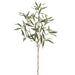35" Silk Olive Leaf Branch Stem With Olives -Green (Pack of 12) - VSO381-GR