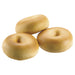 3.5" Artificial Bagged Real Touch Bagel -Light Brown (pack of 12) - VTB306-BR/LT