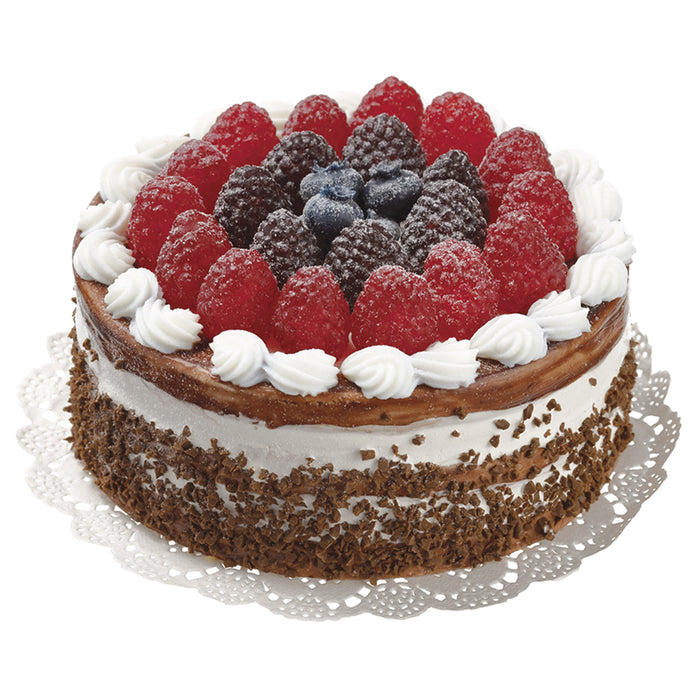 4.75"Hx6"W Real Touch Fake Mixed Berry Cake -Mixed Colors (pack of 6) - VTS023-MX