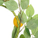 15.75" Artificial Lemon Fruit Hanging Wreath -Yellow (pack of 4) - VWL731-YE