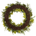 30" Mixed Artificial Olive & Rosemary Leaf Wreath -Green - VWO463-GR