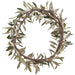 20" Artificial Olive Leaf Wreath -Green (Pack of 2) - VWO710-GR