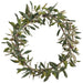 20" Artificial Olive Leaf Wreath -Green (Pack of 2) - VWO710-GR