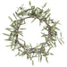 20" Silk Olive Leaf Hanging Wreath -Green (pack of 2) - VWO761-GR