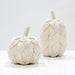 7.4"Hx7"W Artificial Rope Pumpkin -Beige (Pack of 4) - VZP040-BE