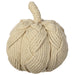 7.4"Hx7"W Artificial Rope Pumpkin -Beige (Pack of 4) - VZP040-BE