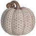 11"Hx10.5"W Artificial Resin Pumpkin -Beige/Brown - VZP067-BE/BR