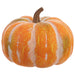 11"Hx13"W Artificial Pumpkin -Orange/Green (Pack of 4) - VZP359-OR/GR