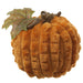 3.94"Hx4.7"W Artificial Velvet Pumpkin -Rust/Orange (Pack of 6) - VZP420-RU/OR
