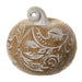 5.25"Hx5.5"W Artificial Carved Pumpkin -Beige/Whitewashed (pack of 6) - VZP450-BE/WW