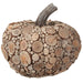 9"Hx10.5"W Artificial Fall Pumpkin -Brown - VZP535-BR