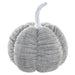 9.8"Hx10.6"W Artificial Pumpkin -Gray/White (Pack of 8) - VZP593-GY/WH