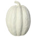 16.1"Hx12.2"W Artificial Glittered Pumpkin -White (Pack of 2) - VZP604-WH