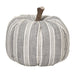 13"Hx13"W Artificial Pumpkin -Gray/White (Pack of 2) - VZP613-GY/WH