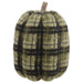 21.5"Hx14.9"W Artificial Plaid Pumpkin -2 Tone Green (Pack of 2) - VZP693-GR/TT